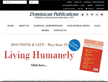 Tablet Screenshot of dominicanpublications.com
